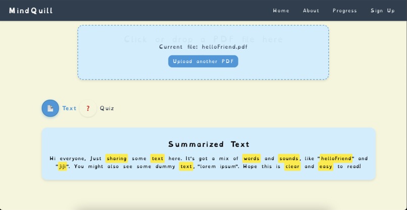 MindQuill – screenshot 2