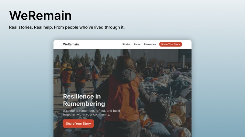 WeRemain – screenshot 1
