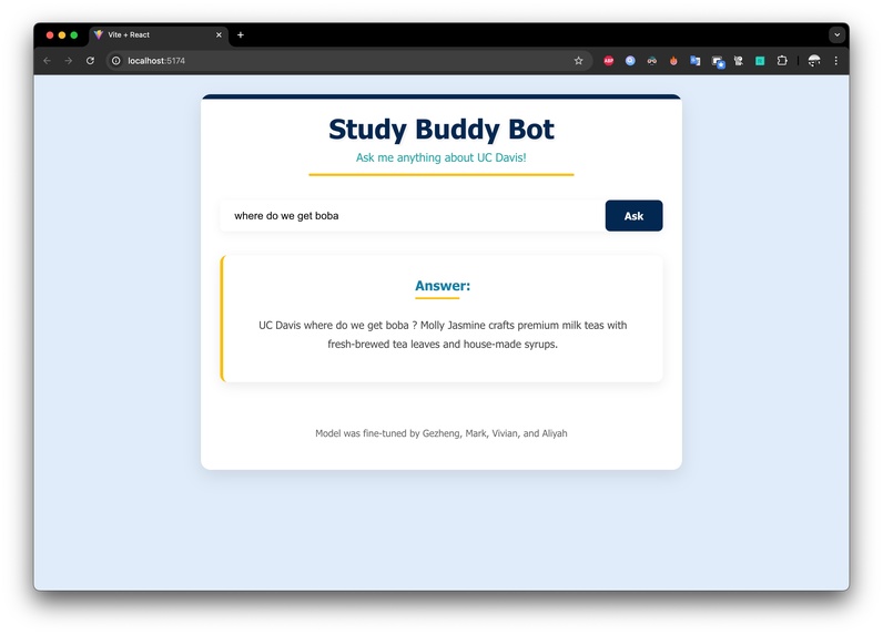 AggieLife AI: Your UC Davis Study and Life Buddy – screenshot 1