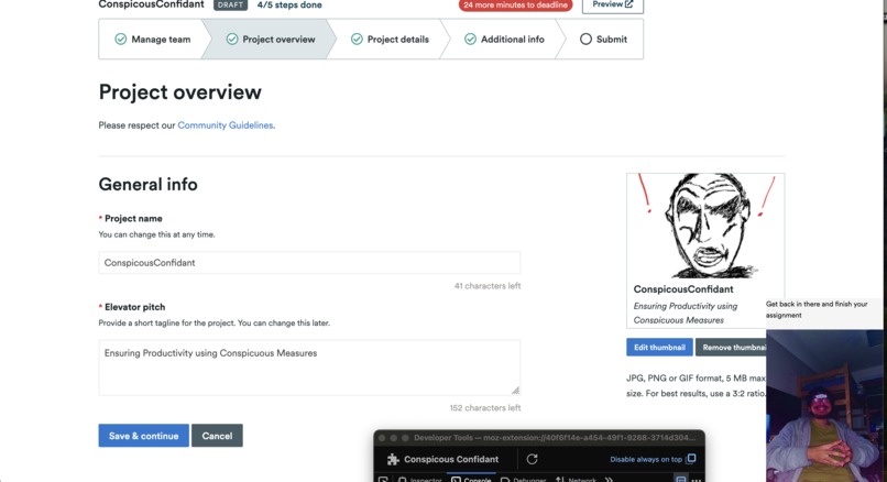 ConspicousConfidant – screenshot 2