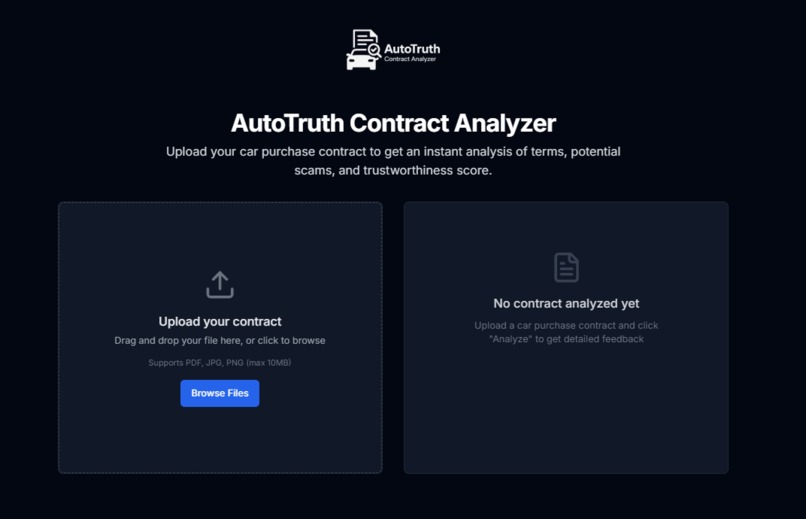 AutoTruth Ai – screenshot 1