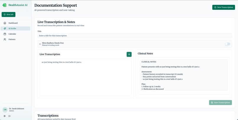 MedScribe – screenshot 4