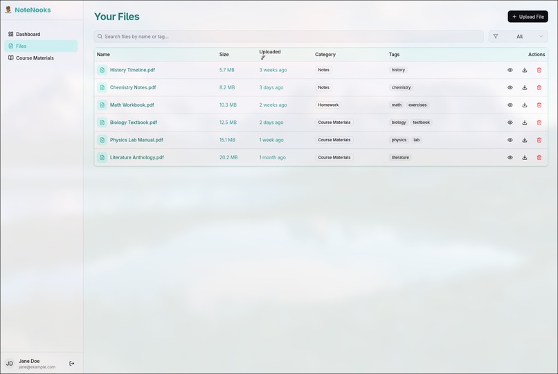 Note Nooks – screenshot 3