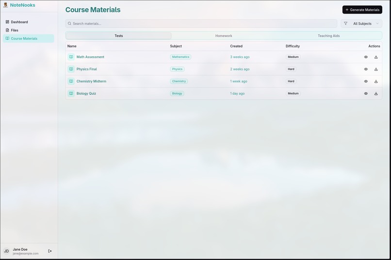 Note Nooks – screenshot 4