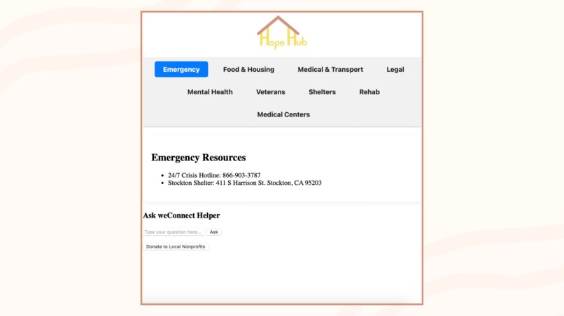 HopeHub – screenshot 3