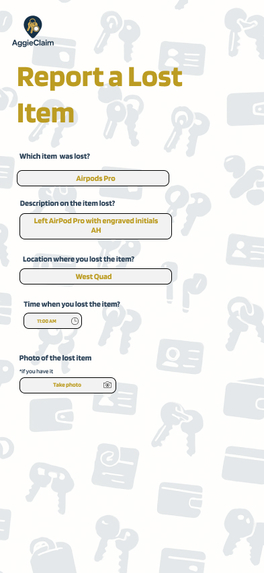 AggieClaim – screenshot 5