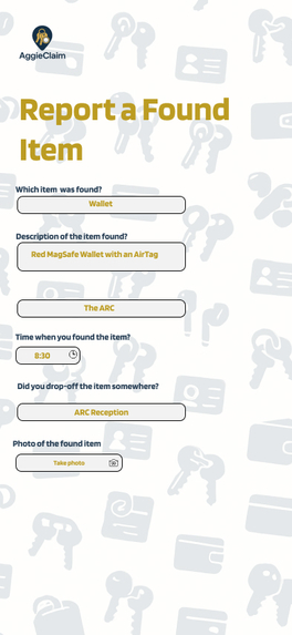 AggieClaim – screenshot 6