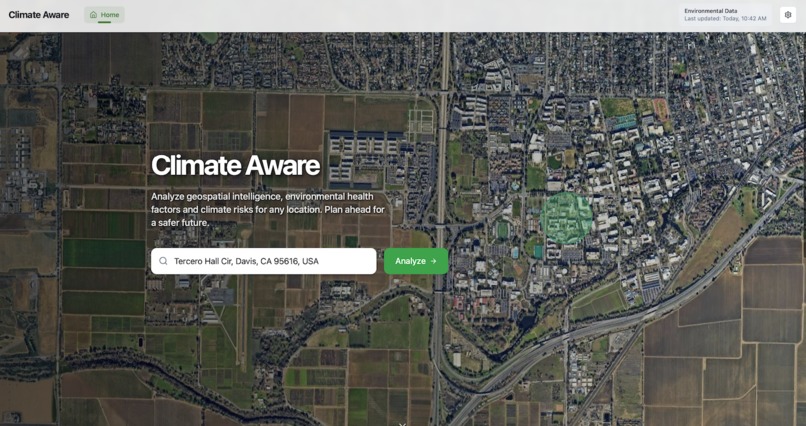 ClimateAware – screenshot 1