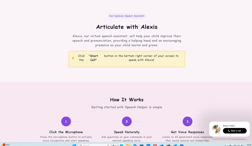 Dyslearn – screenshot 1