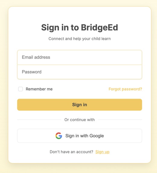 BridgeEd – screenshot 1