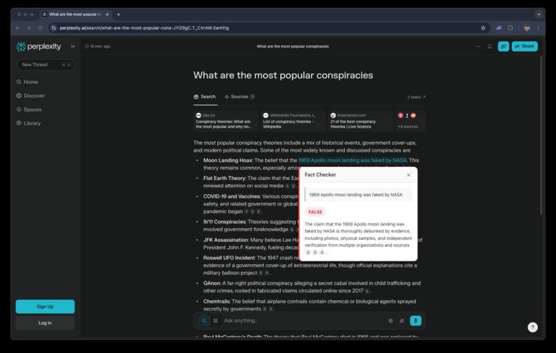 Fact Checker – screenshot 1