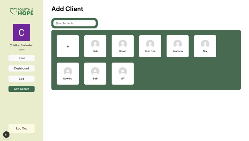 Fourth and Hope Service Tracker – screenshot 2