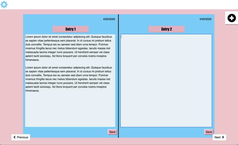 Blahaj Journaling – screenshot 2