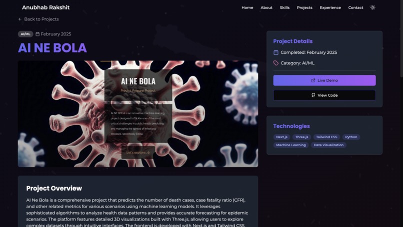 Portfolio – screenshot 7