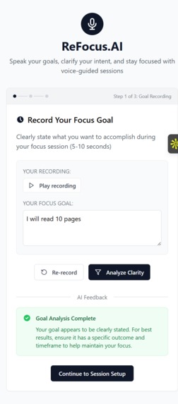 ReFocus.AI – screenshot 3