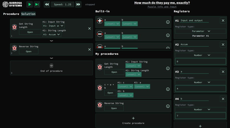 SUBROSA – screenshot 2