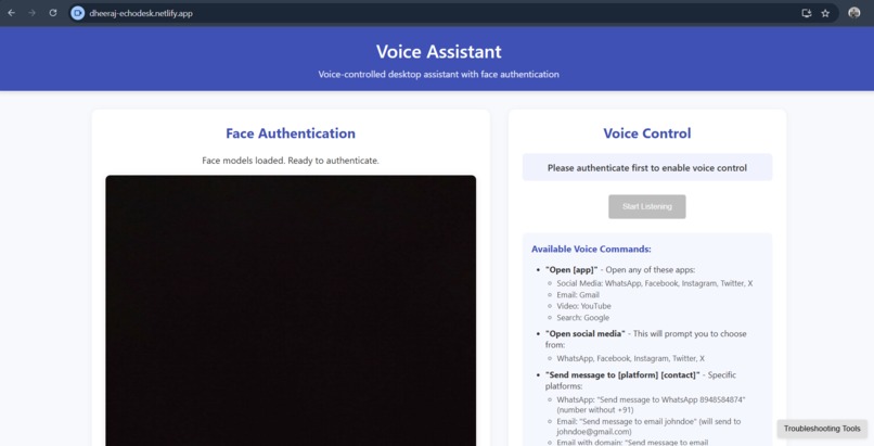 EchoDesk  – screenshot 1