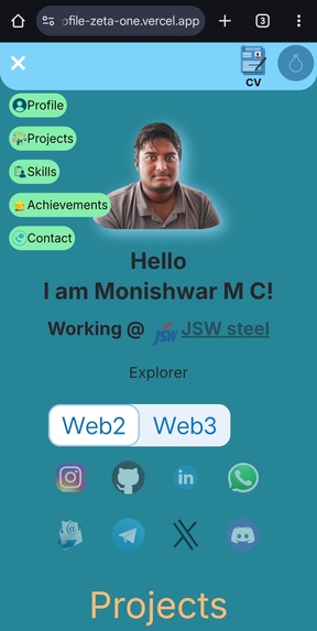 Profile  – screenshot 1