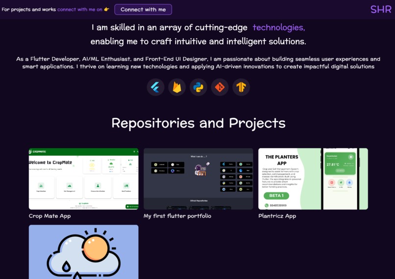 Personal Portfolio – screenshot 3
