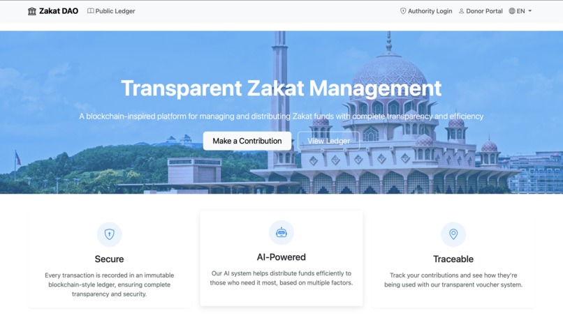 ZakatDAO – screenshot 1