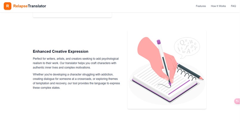 relapse translator – screenshot 4