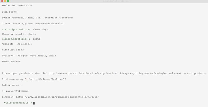 AceRider's Terminal – screenshot 2