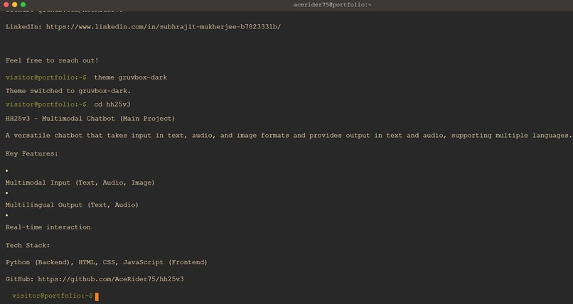 AceRider's Terminal – screenshot 4