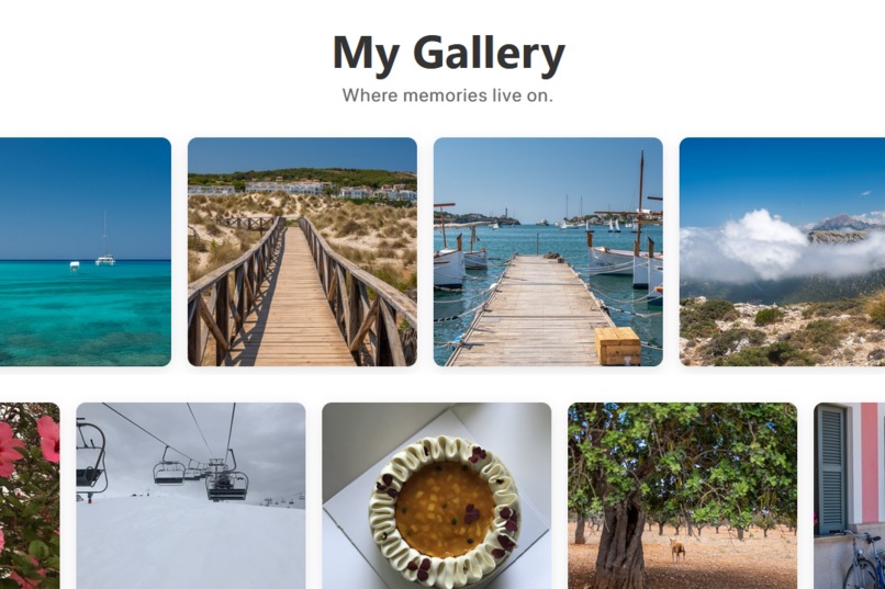 Portfolio – screenshot 3