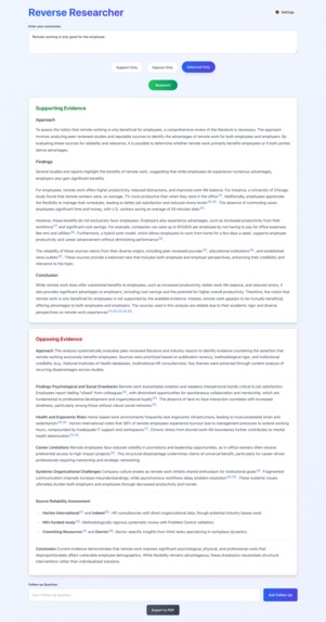 Reverse Researcher – screenshot 3