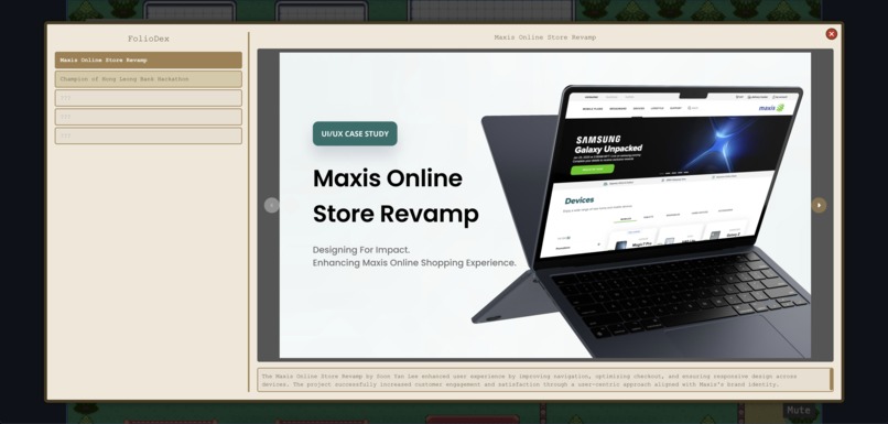 Soon Yan's Portfolio – screenshot 4