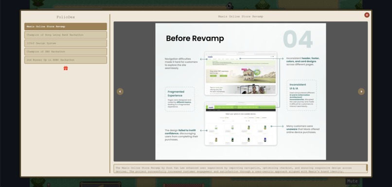 Soon Yan's Portfolio – screenshot 6