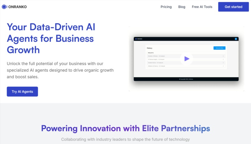 AI-Powered Marketing Agents Tailored for Business Success – screenshot 1