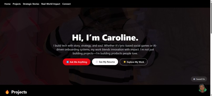 caroline-plus – screenshot 1