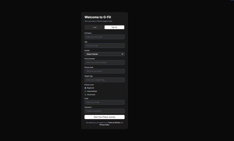 GFIT – screenshot 3