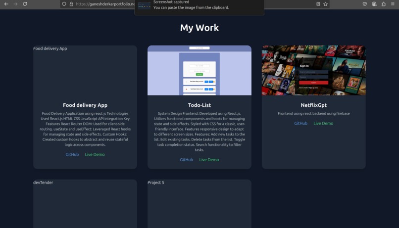 Portfolio_ganesh – screenshot 6