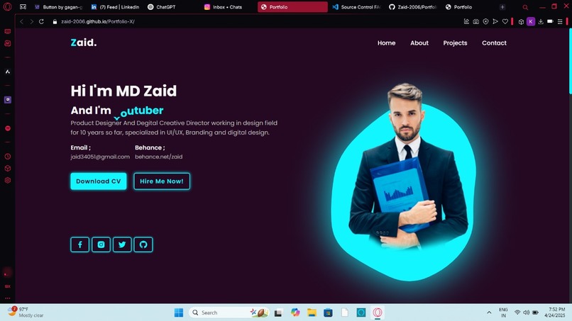 Portfolio-X  – screenshot 4