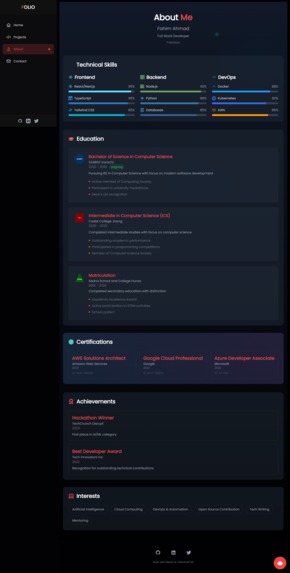 hackathon-portfolio – screenshot 2