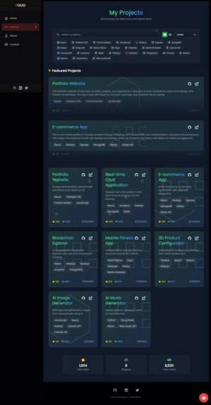 hackathon-portfolio – screenshot 3