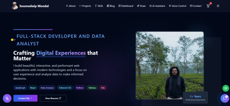 MyPortfolio – screenshot 1