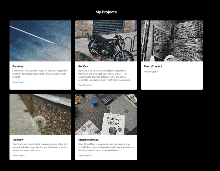 Dev's Portfolio – screenshot 4