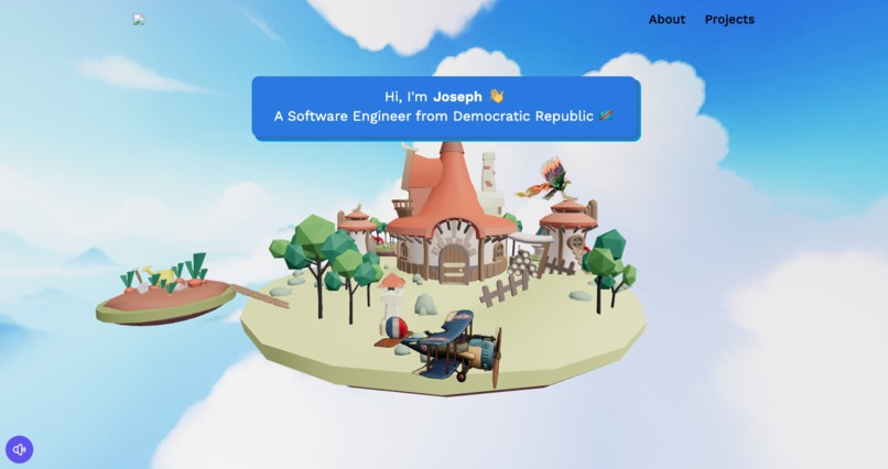 3D Portfolio Joseph – screenshot 3