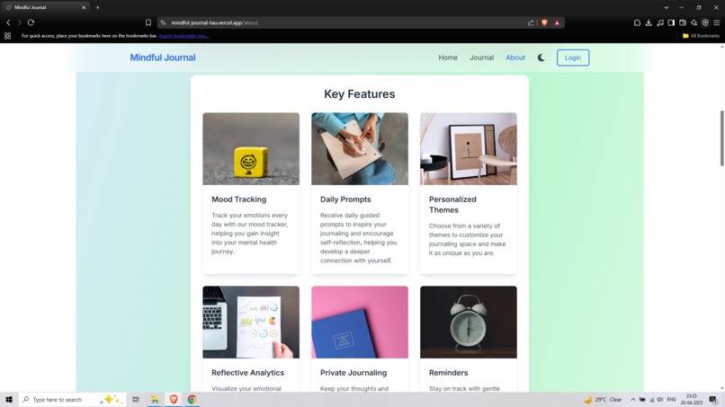 Mindful Journal — Modern Wellness Tracker – screenshot 8