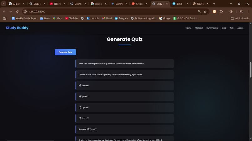 Study Buddy AI – screenshot 1