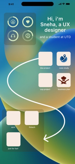 Sneha's Portfolio – screenshot 2
