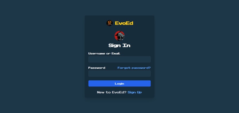 EvoEd – screenshot 1