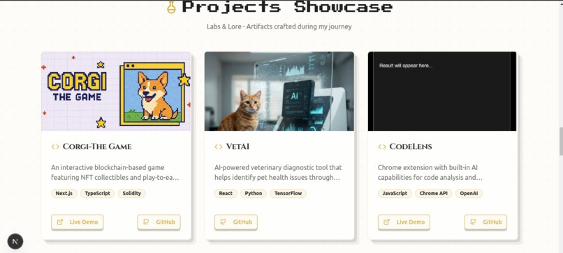 Harsha Jain – Developer Portfolio – screenshot 3