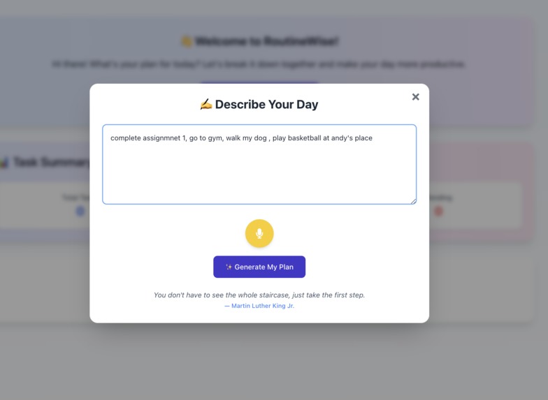 RoutineWise – screenshot 3