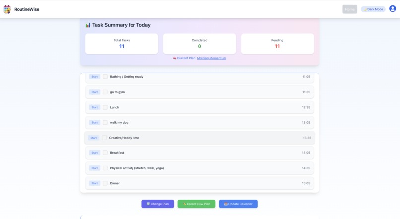 RoutineWise – screenshot 5