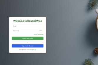 RoutineWise