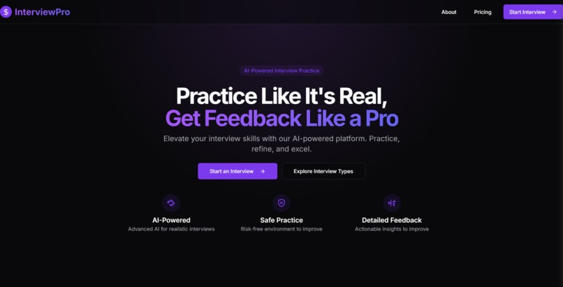 Ai Interviewer (InterviewPro) – screenshot 1